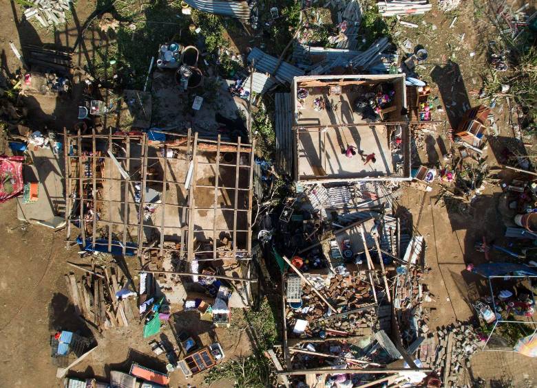 Huracán Patricia afectó a México. FOTO AFP