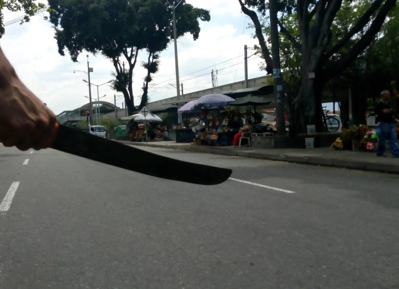 Según la Policía, el ataque a machete fue producto de la intolerancia. FOTO: imagen de archivo.