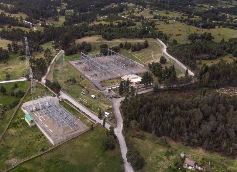 Panorámica de la subestación San Antonio desarrollada por Intercolombia, filial de ISA, en Boyacá . Foto: Cortesía ISA.