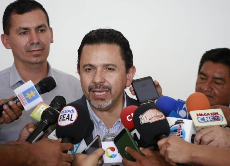 El comisionado de Paz, Miguel Ceballos. FOTO: COLPRENSA 