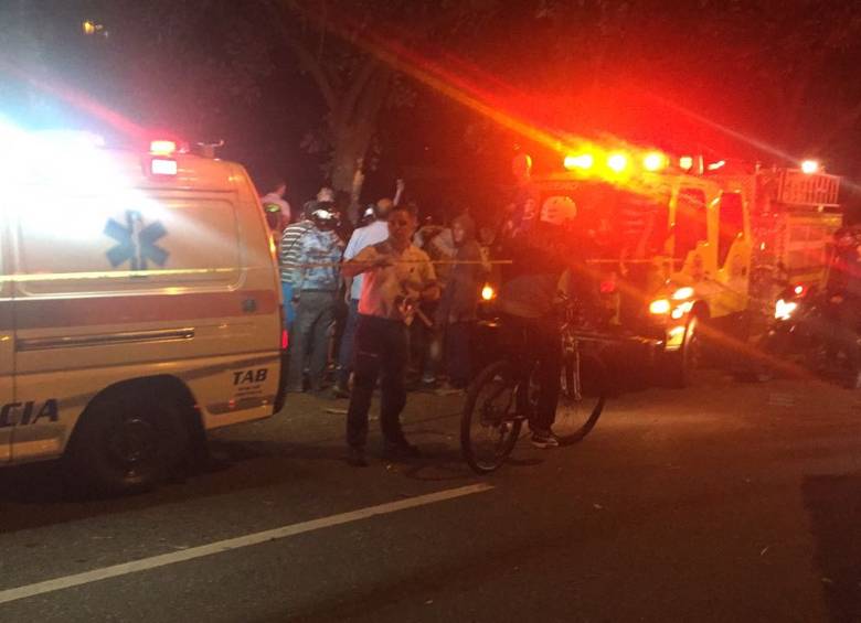 Pérdida total para vehículo que se accidentó en Girardota