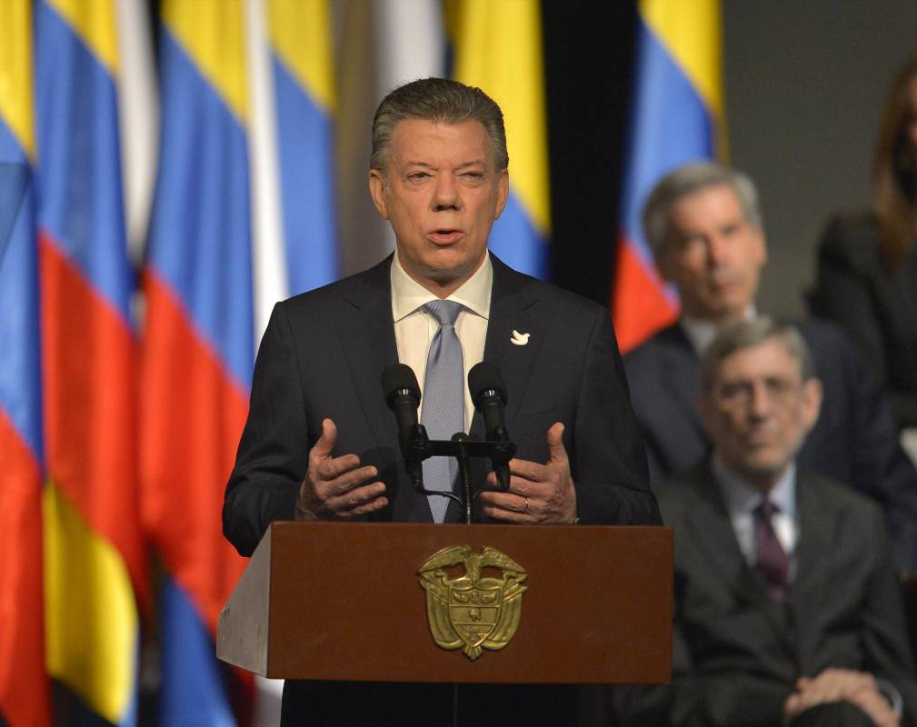 Santos reconoció que este fue un “mejor acuerdo”. FOTO AFP