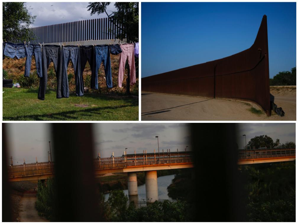 Imágenes del continente americano. Muestran las barreras que separan los Estados Unidos y México, en las afueras de Brownsville, Texas, el 5 de agosto de 2014. FOTO REUTERS