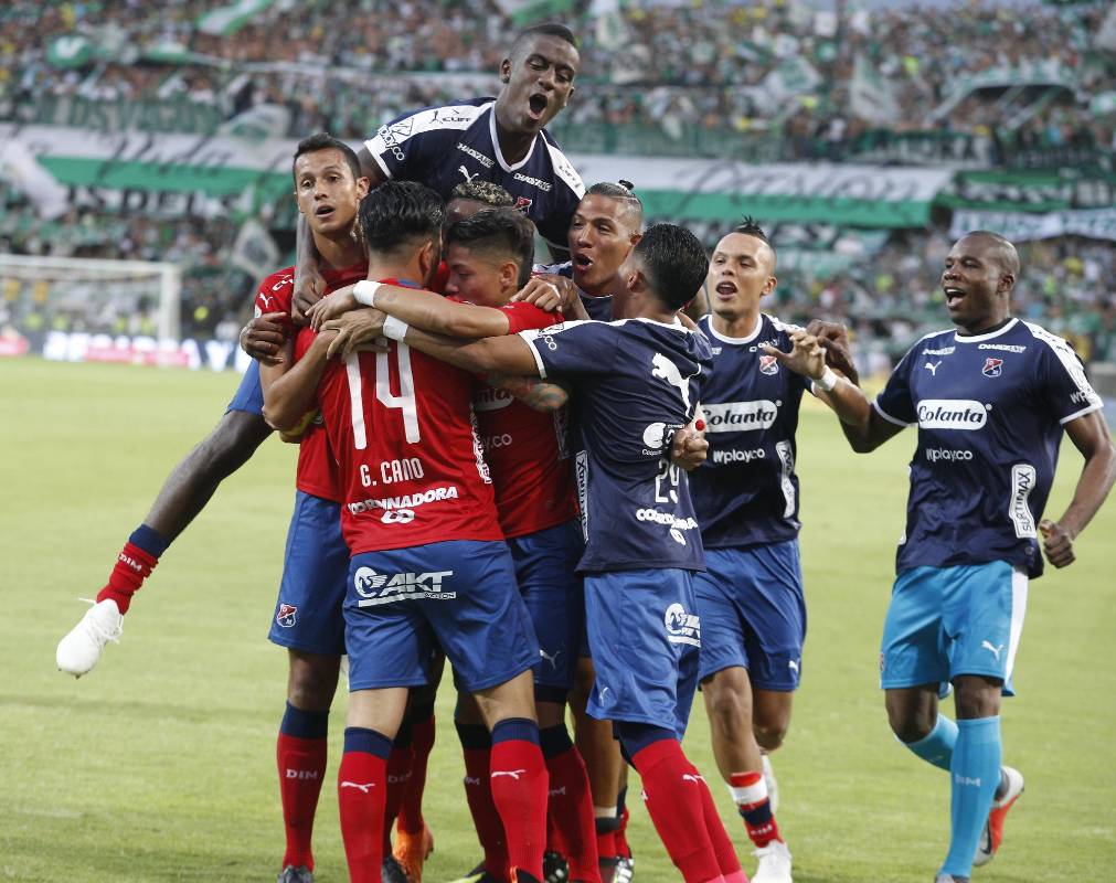 Con el triunfo Medellín regreso al grupo de los ocho equipos clasificados. FOTO: MANUEL SALDARRIAGA