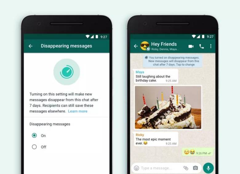 Esta es otra de las funciones lanzadas por WhatsApp para ayudar a gestionar la información que ocupa la aplicación en la memoria del teléfono. FOTO CORTESÍA