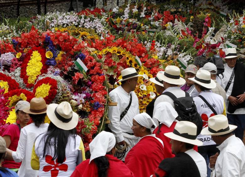 Desfile de Silleteros. FOTO DONALDO ZULUAGA