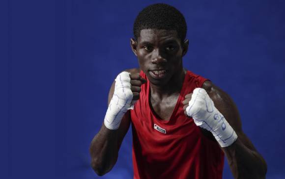 A sus 24 años, el boxeador antioqueño espera vencer al favorito para ir en busca del oro olímpico. FOTO colprensa 