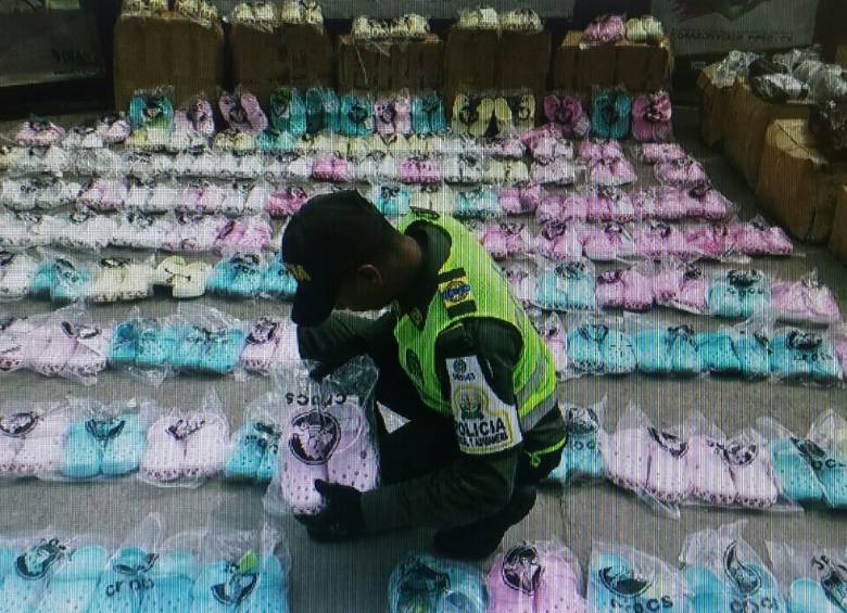 La Policía Fiscal y Aduanera en lo corrido de este año ha aprehendido mercancía de contrabando avaluada en más de 60.000 millones de pesos. CORTESÍA POLFA