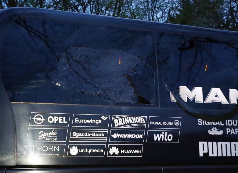 Explosión dejó un jugador del Borussia Dortmund herido