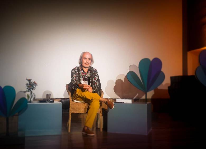 Luis Eduardo Garay, autor de 65 libros y más de 90 artículos en revistas especializadas sobre socioecología política de la explotación de recursos naturales no renovables, habló en el Hay Festival de los impactos de la minería como sistema complejo. FOTO Cortesía