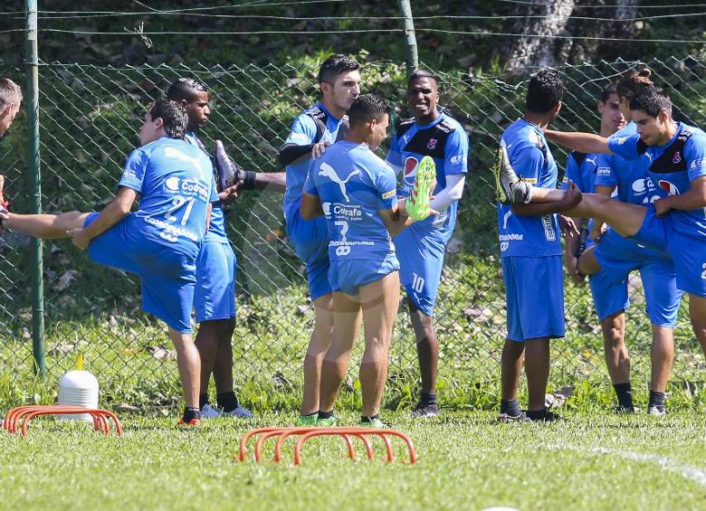 El regreso de Mauricio Molina al equipo principal se podría dar el sábado cuando el Medellín reciba en el Atanasio a Once Caldas. FOTO juan antonio sánchez