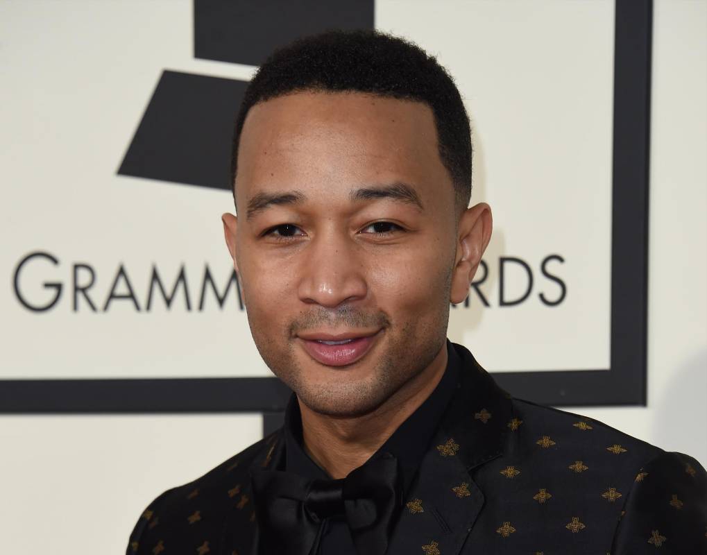 John Legend ganó el Grammy por su canción Glory para la película Selma en la pre-entrega del premio en la tarde del lunes. FOTO AFP