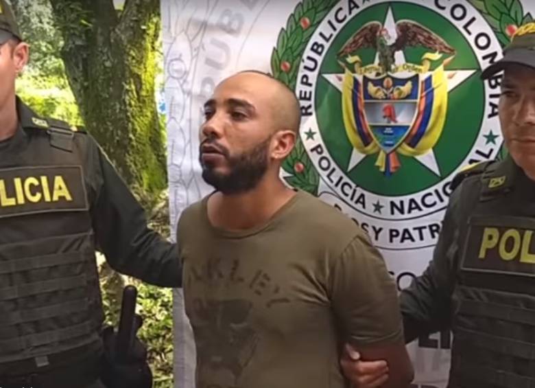 Andrés Felipe Salazar Londoño, alias Pastrilli, cayó en octubre de 2018 en el barrio Antonio Nariño de la comuna 13. FOTO ARCHIVO