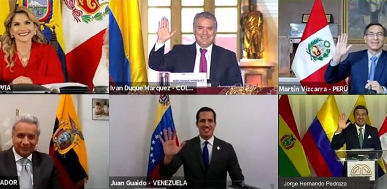 Colombia asumió la presidencia por témpore de la Comunidad Andina. FOTO: @ComunidadAndina