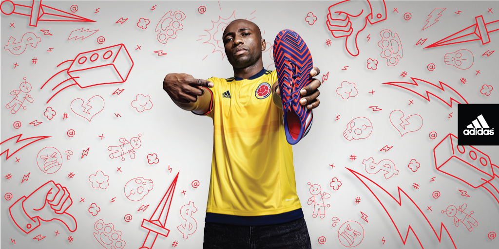 Adidas presentó oficialmente la nueva camiseta que la selección Colombia usará en la Copa América de Chile. FOTO CORTESÍA ADIDAS