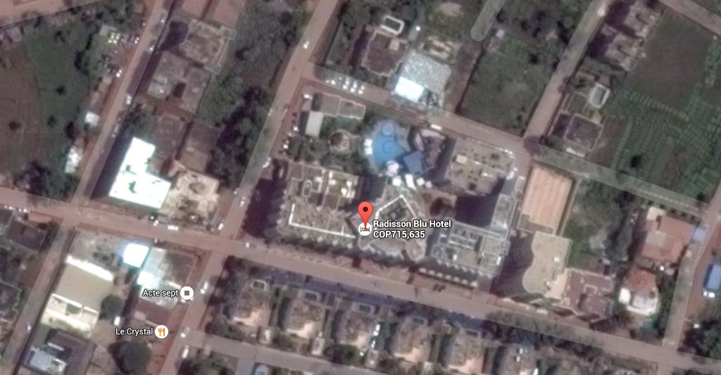 El hotel tiene 190 habitaciones y es el elegido por la aerolínea Air France para hospedar a su personal. FOTO: GOOGLE EARTH