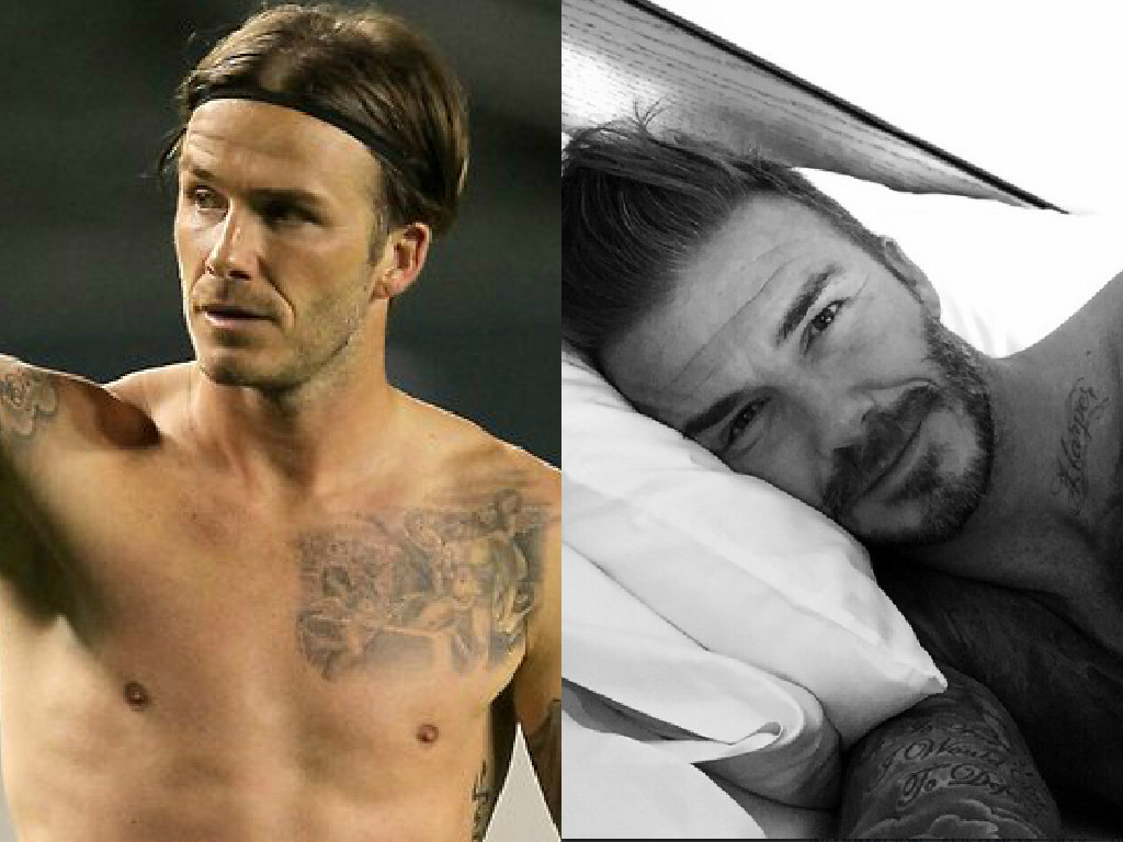 El exfutbolista inglés tiene acostumbradas a sus seguidoras a constantes cambios de imagen, desde pelo largo a cabeza rapada, entre otros. FOTOS Instagram David Beckham y AFP