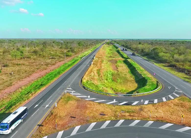 En la actualidad están listos 157 kilómetros de doble calzada. FOTO cortesía ani