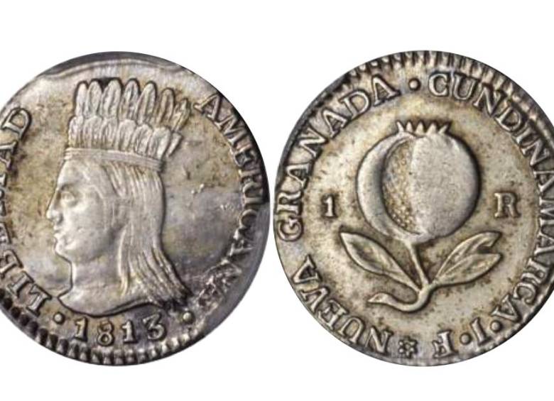 “La china”, moneda que sirvió de inspiración para la nueva de 10.000. FOTO: Banco de la República.