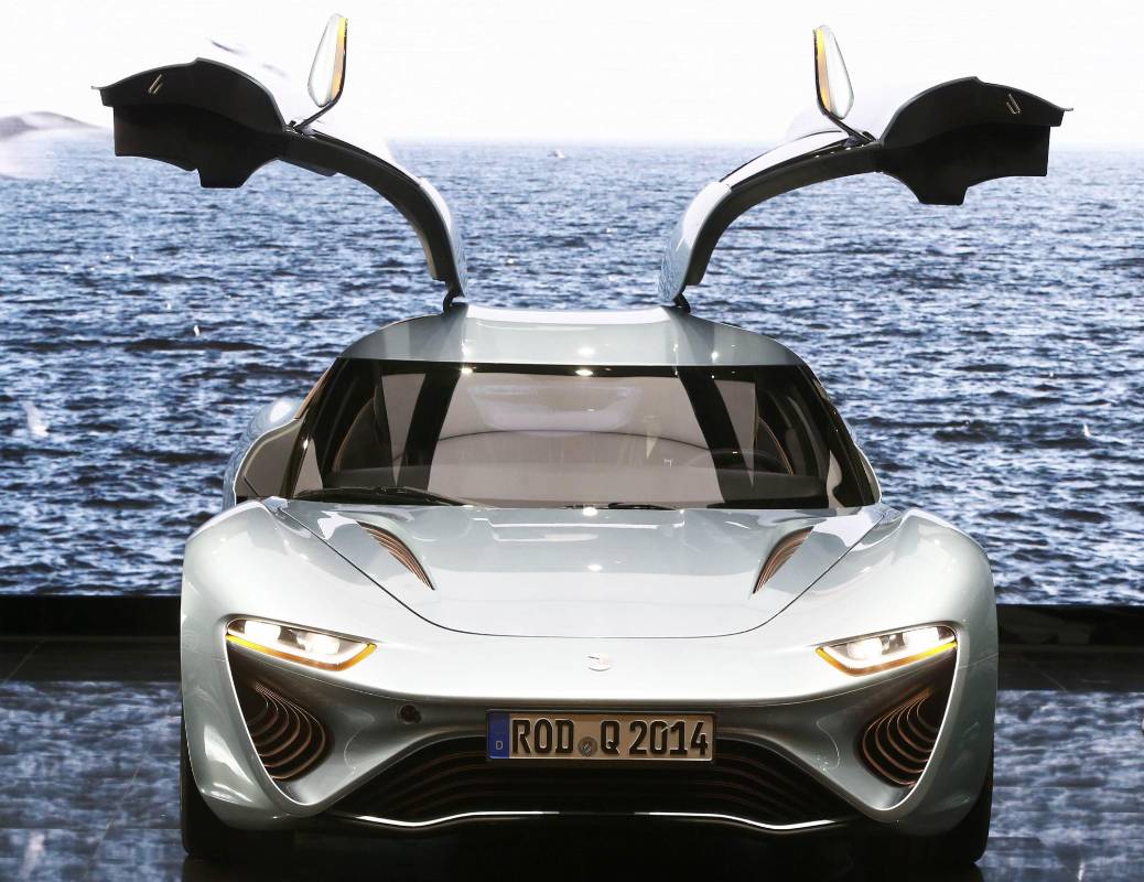 QUANT e-Sportlimousine. FOTO Reuters