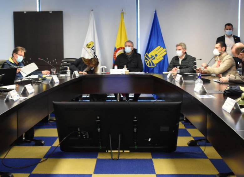Iván Duque lidera la atención en San Andrés y Providencia. FOTO: Colprensa.
