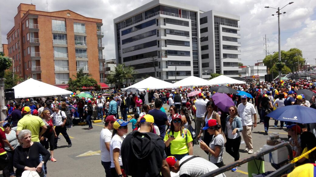 Nadie quería quedarse por fuera. FOTO CORTESÍA