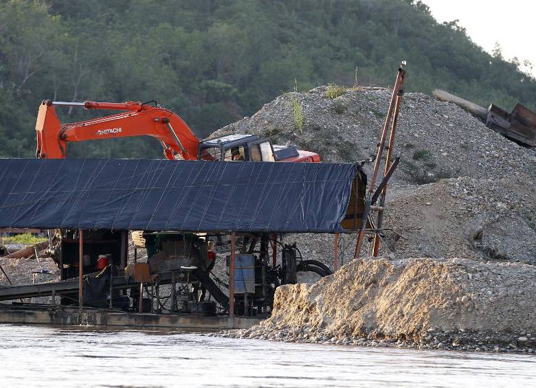 El auge minero no ha sido ajeno para Antioquia y de su mano han llegado capitales de inversión, nacional y extranjero, para impulsar proyectos exploración y explotación. FOTO jaime pérez
