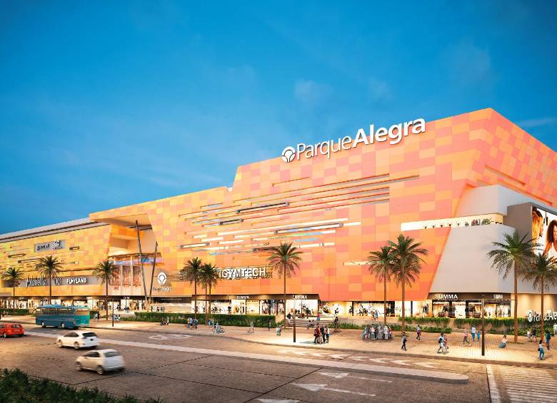 Con una inversión cercana a los $400 mil millones, según los socios del proyecto, Parque Alegra será el centro comercial más importante del sur de Barranquilla. FOTO CORTESÍA