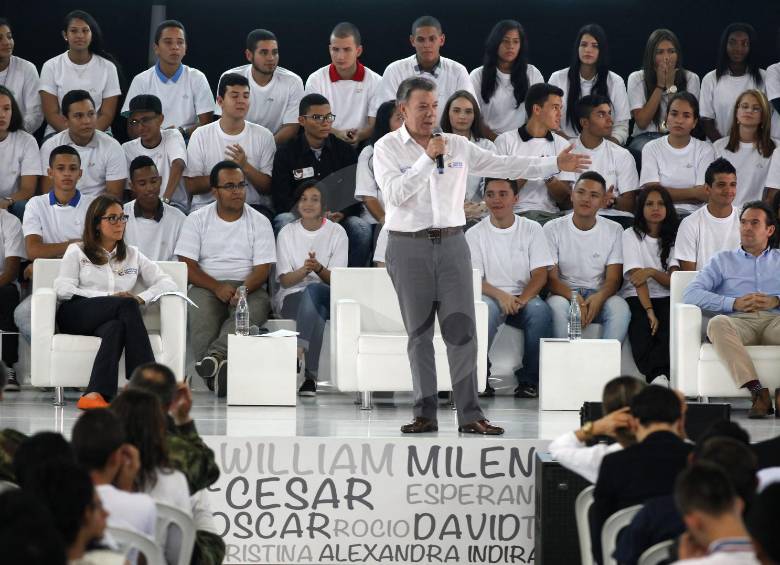 El programa Ser Pilo Paga ha logrado vincular a 12.000 estudiantes de los estratos 1, 2 y 3 a las mejores universidades del país. Deserción, según el Ministerio, es mínima. FOTO Manuel saldarriaga