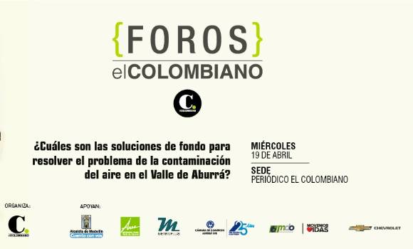 Programación del foro: Por un Valle de Aburrá con aire limpio
