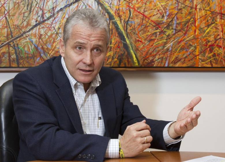 Presidente del Grupo Éxito, Carlos Mario Giraldo. FOTO EDWIN BUSTAMANTE. 