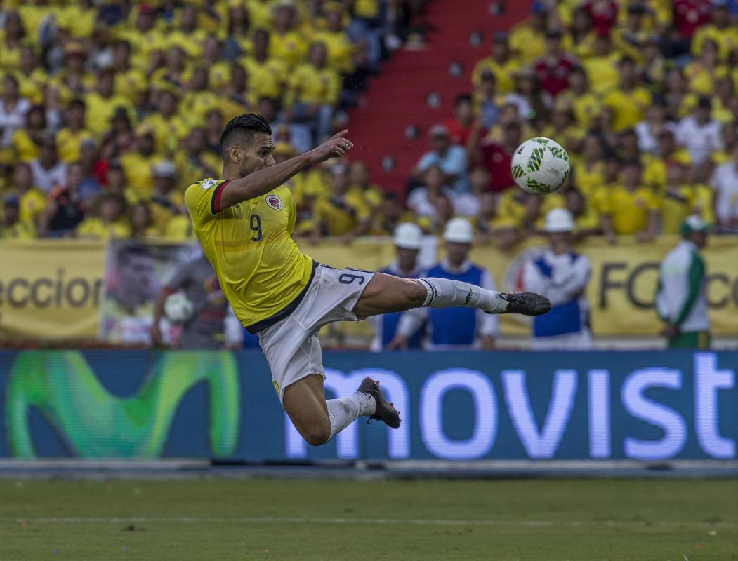 394 días estuvo Radamel Falcao García por fuera de la Selección Colombia. FOTO Juan Antonio Sánchez