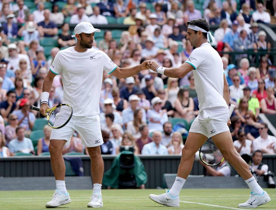Cabal y Farah son la pareja número 1 del año y con 3250 puntos lideran la Carrera a Londres, clasificación que entrega a final de año los ocho cupos al Torneo de Maestros. FOTO EFE