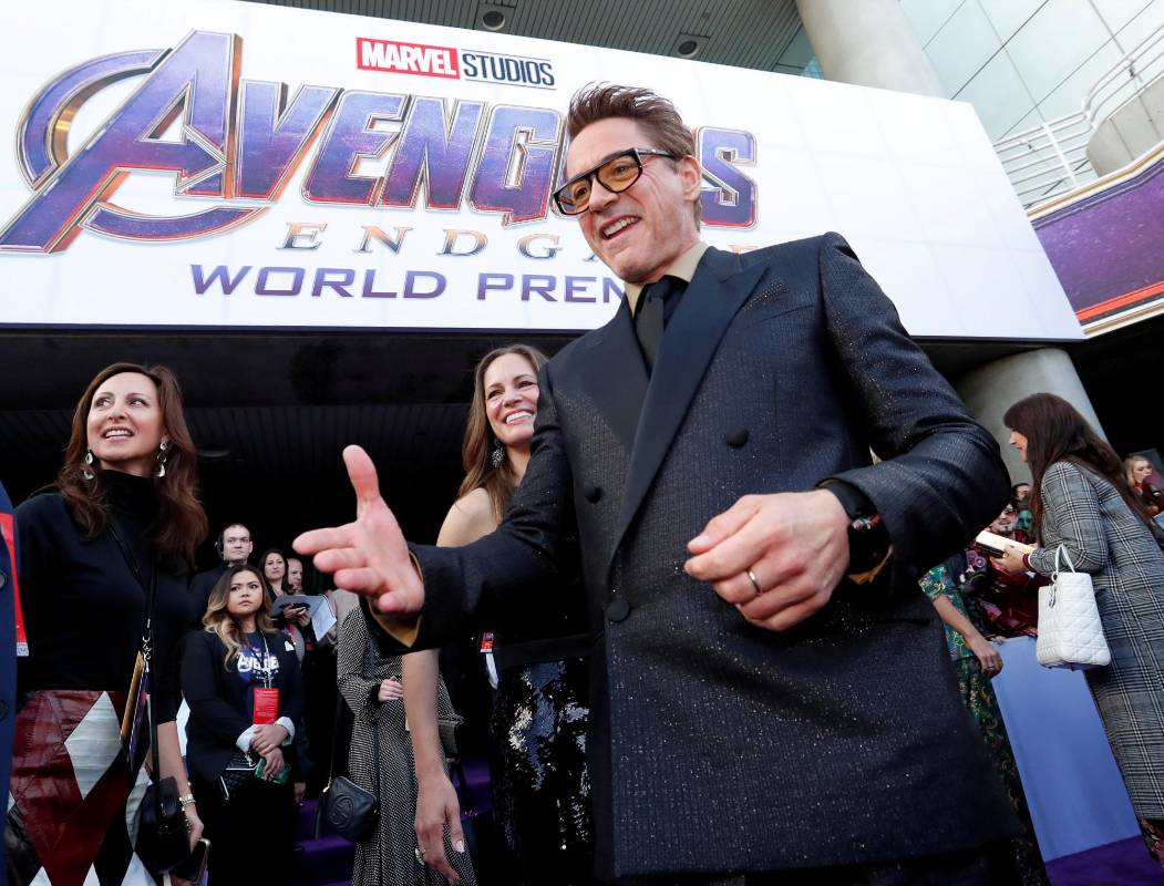 Robert Downey Jr. a su llegada a la premier. FOTO REUTERS/Mario Anzuoni 