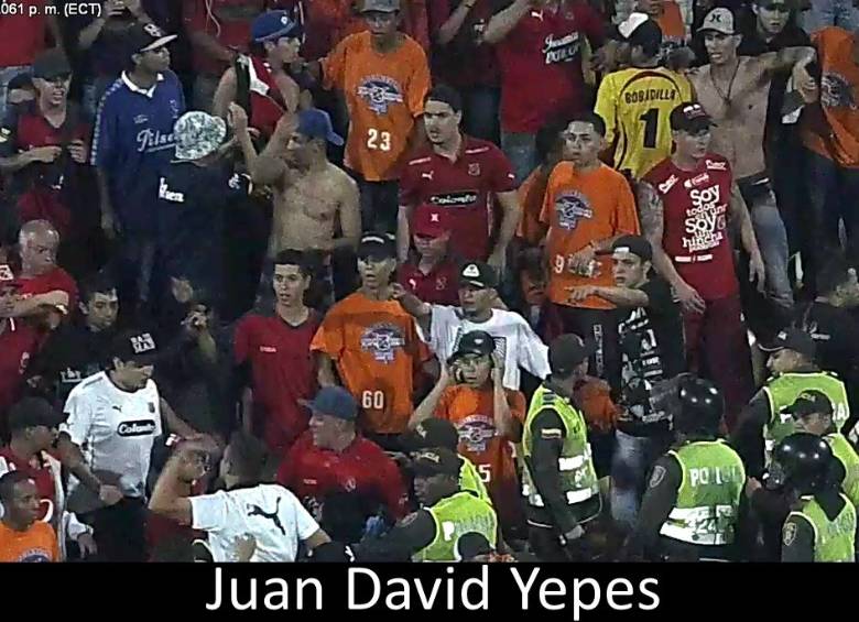 31 hinchas del DIM no podrán volver al estadio durante un año