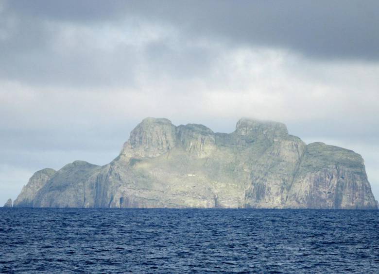 La isla de Malpelo, que constituye un santuario de fauna y flora sin par en el mundo. FOTO ap y cortesía