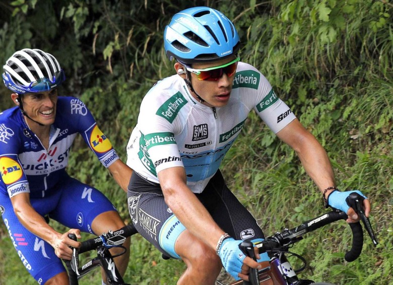 En la presente temporada, Miguel Ángel suma una victoria de etapa en la Vuelta al Algarve. FOTO EFE