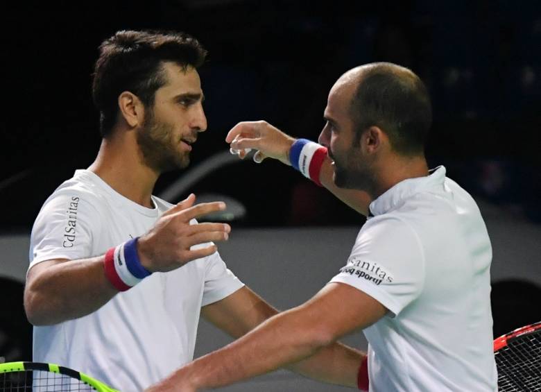 Cabal y Farah. FOTO CORTESÍA