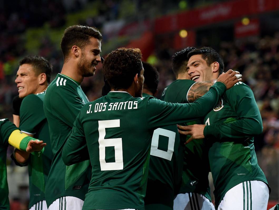 Selección México (dirigida por el colombiano Juan Carlos Osorio). FOTO AFP