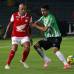 Colprensa - Ómar Pérez anotó el único gol del encuentro y que al final le dio la victoria a Santa Fe 1-0.