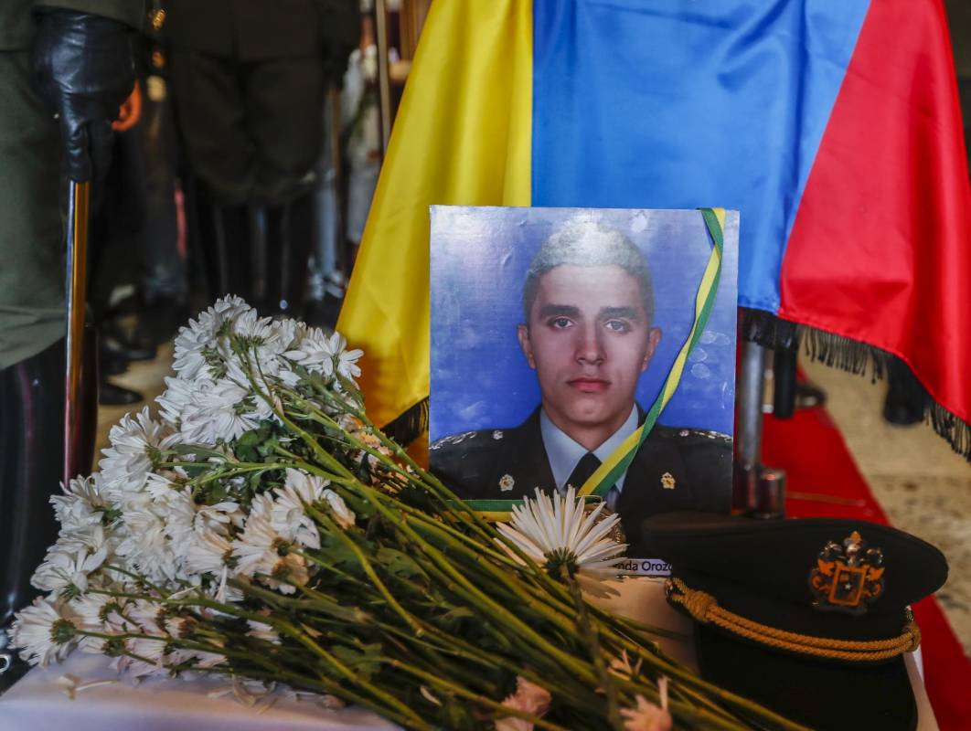 Según relata la familia, el joven había completado una incorporación impecable en la Policía Nacional y desde el 5 de junio de 2017 había ingresado a la Escuela de Cadetes General Santander. Foto: Robinson Sáenz