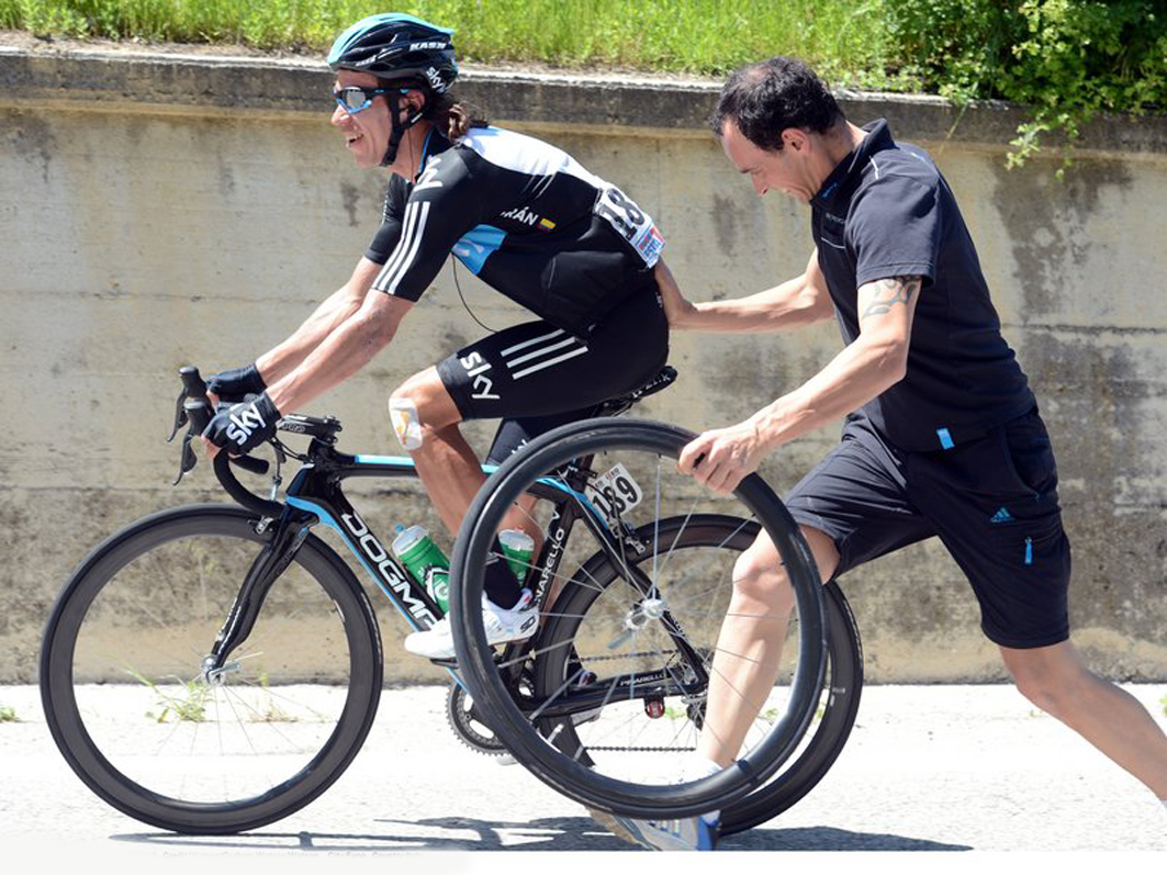 En 2012 perteneció al equipo Sky. FOTO CORTESÍA