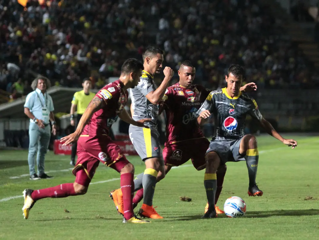 Independiente Medellín deberá remontar un gol el próximo domingo en el Atanasio si quiere jugar la final del fútbol colombiano. FOTO COLPRENSA