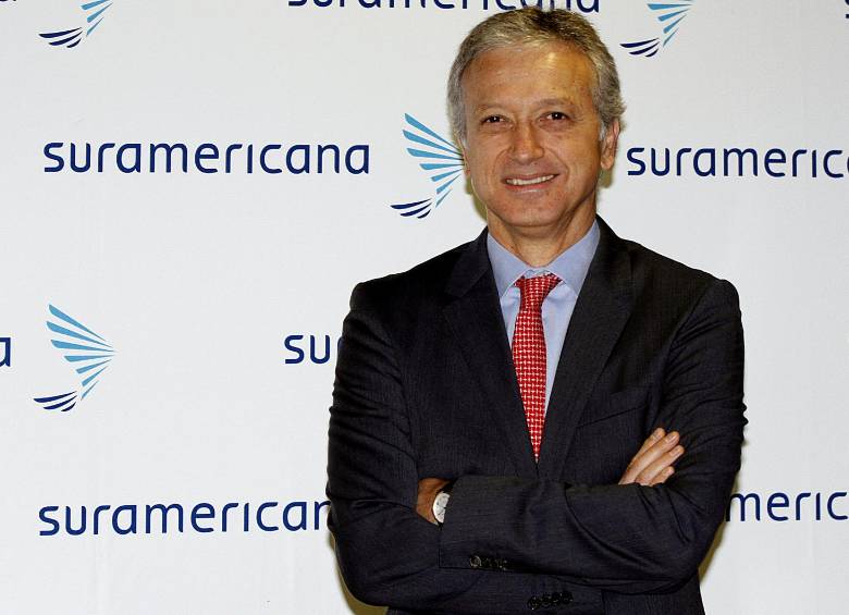 Gonzalo Alberto Pérez Rojas, presidente de Suramericana. FOTO ARCHIVO