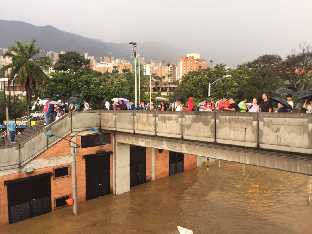 Estación Poblado del metro de Medellín. FOTO CORTESÍA