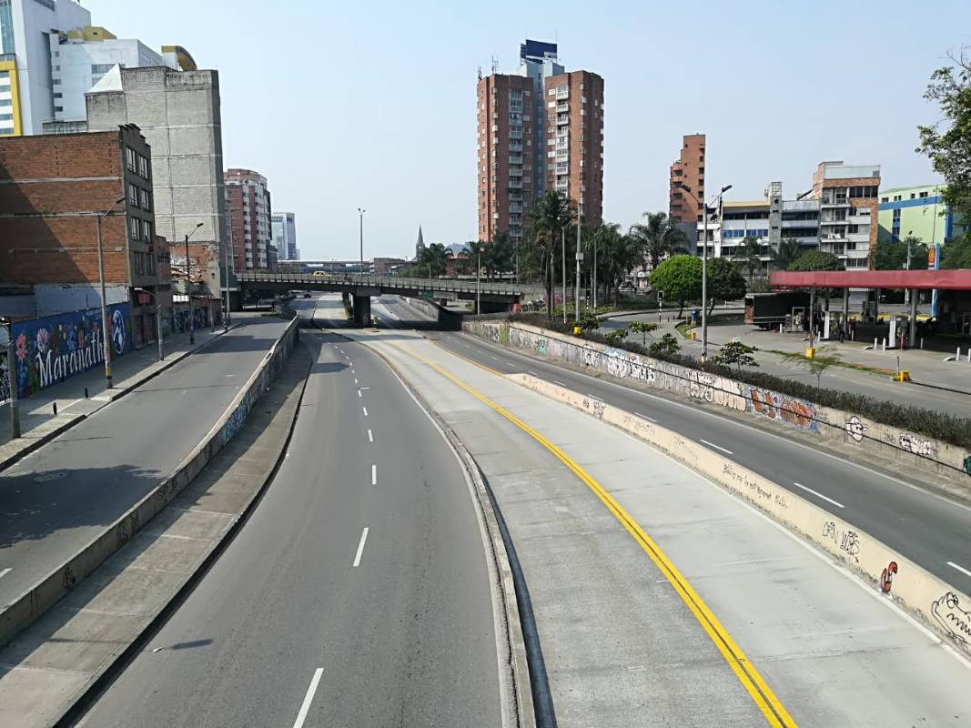 Avenida Ferrocarril. FOTO MANUEL SALDARRIAGA