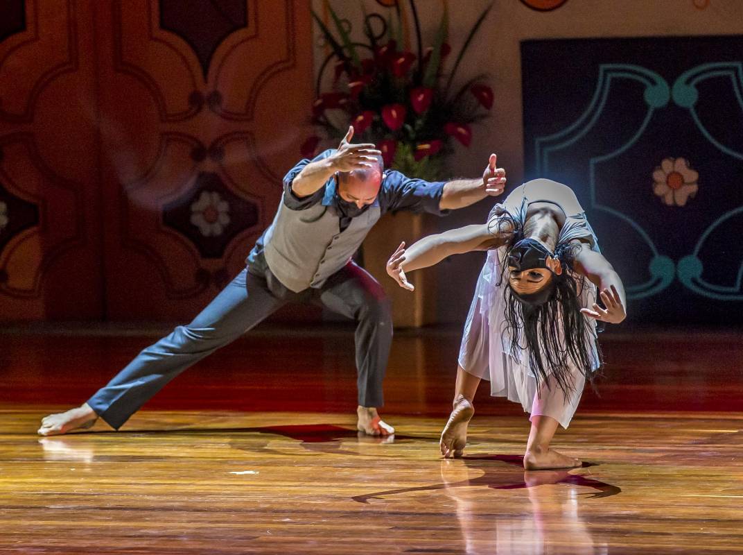 Los bailarines y grupos invitados tuvieron que realizar pasos y montajes que no se acostumbran ver en este género. Foto Juan Antonio Sánchez Ocampo