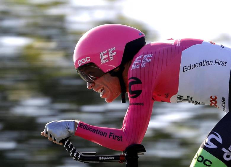Rigoberto Urán será una de las sensaciones de la carrera. En 2018 ganó etapa en la Colombia, Oro y Paz (3° en la general) y en Tour de Eslovenia. FOTO EFE
