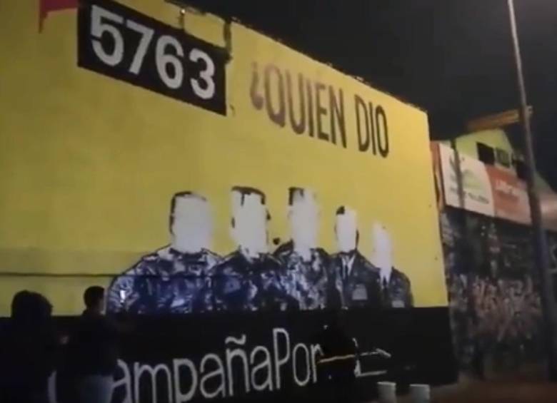 La organización Movice denuncia censura. FOTO: Captura de video