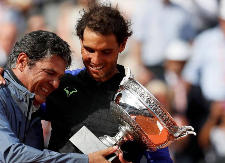 Toni Nadal entrenó por 27 años a su sobrino, Rafael Nadal. FOTO REUTERS